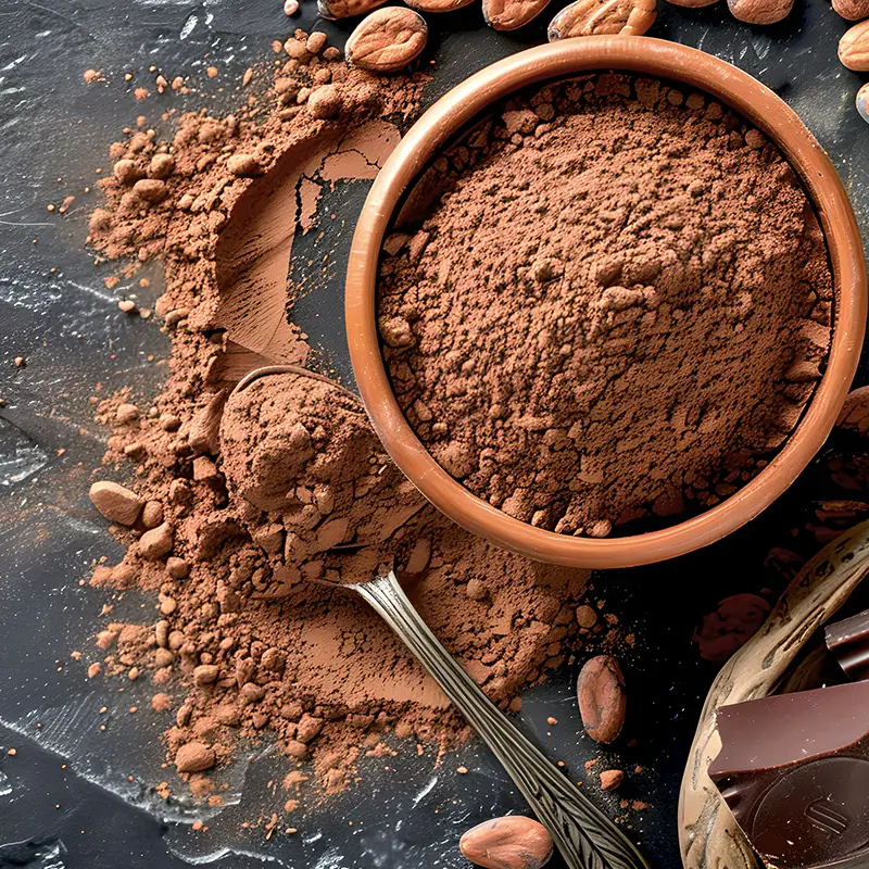 Negoce de poudre de CACAO alcalinise